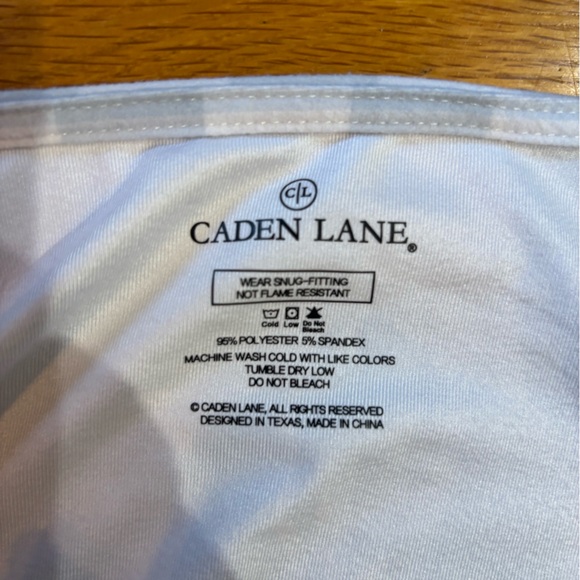 Caden Lane Maternity Robe - Blue Gingham - OS - Picture 2 of 2